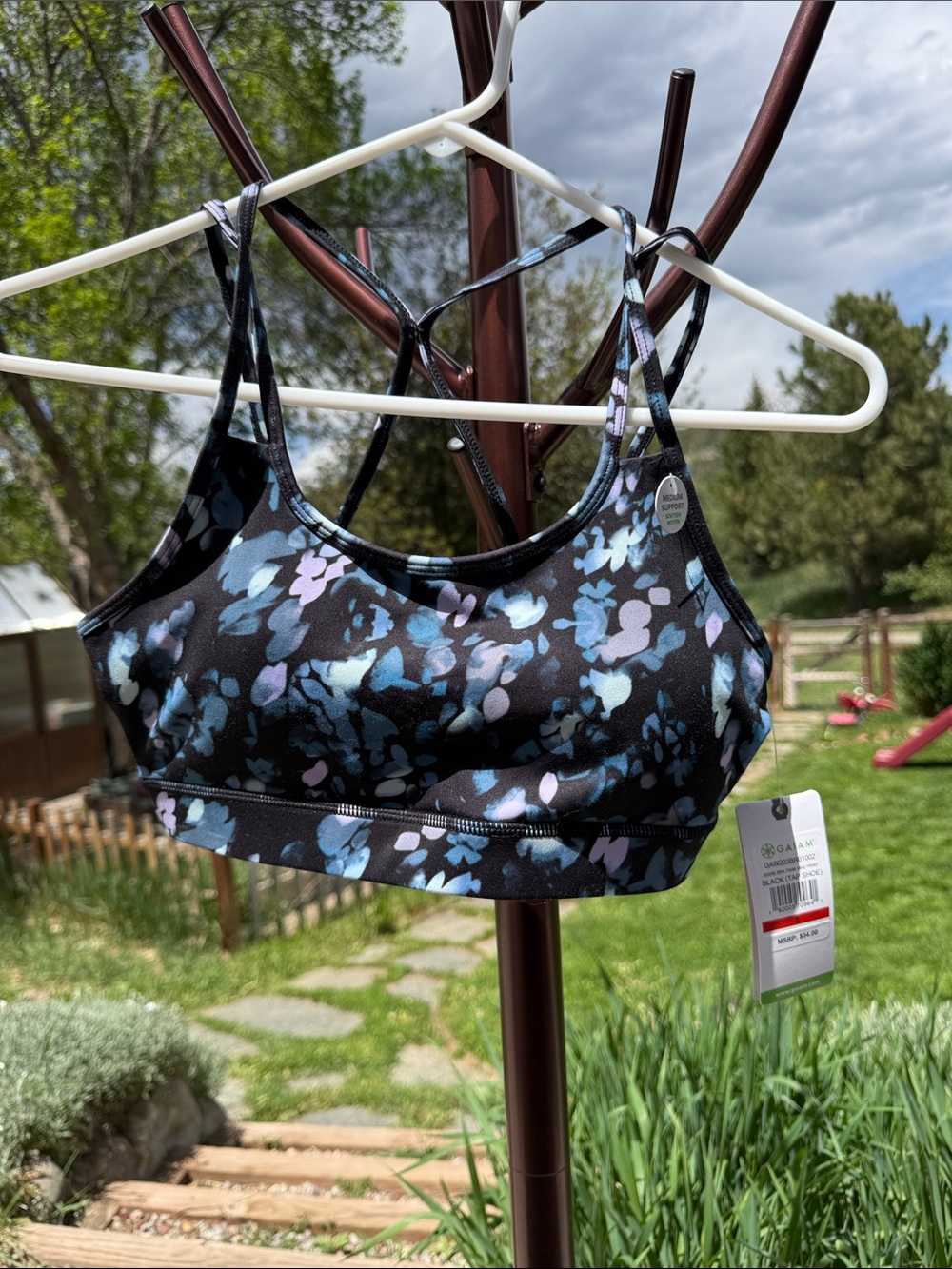 Gaiam sports bra from Stitch fix